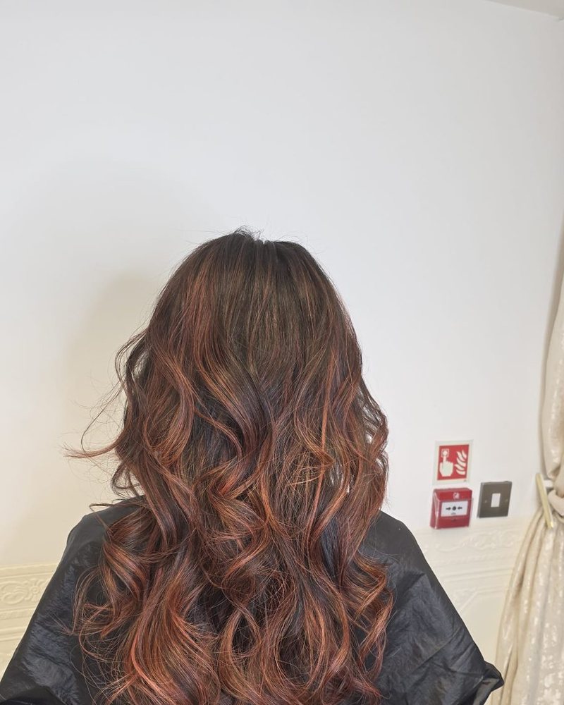 Copper balayage waves